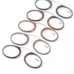 Óculos de leitura unissex de listras finas + 1.0 + 1.5 + 2.0 + 2.5 + 3.0 + 3.25 + 3.5